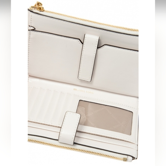 Michael Michael Kors PINK ‘Jet Set’ wallet with logo - Picture 4 of 6